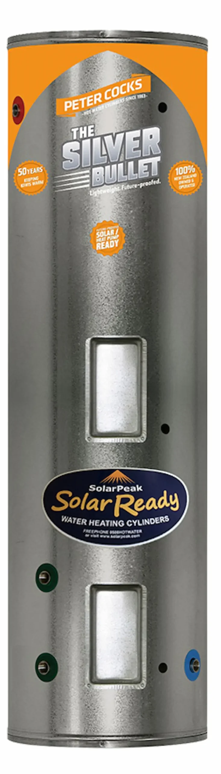 300L Mains Pressure Solar Hot Water Cylinder Peter Cocks - Image 2