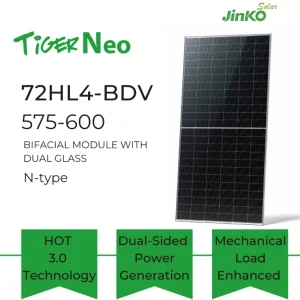 Solar Power JINKO 22.45kw Pallets available