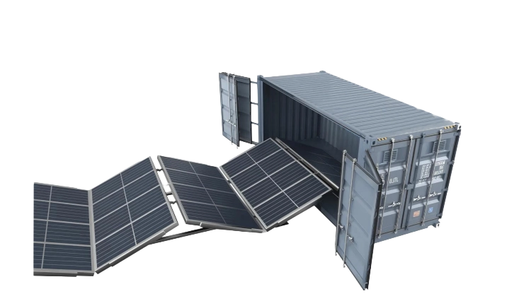 Microgrid Mobile 100kW PV Storage integrated system